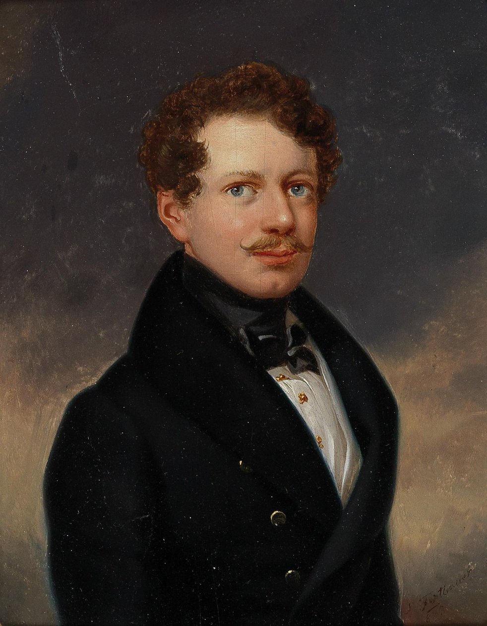 Porträt eines Herrn von Leopold Fertbauer
