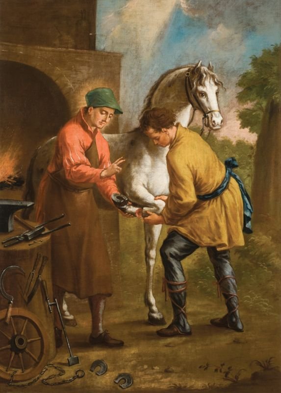 Heiliger Eligius von Leopold Layer