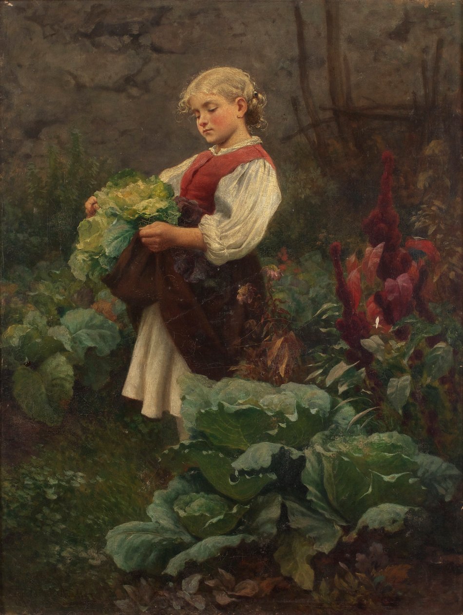 Das Hausmütterchen von Leopold Carl Muller