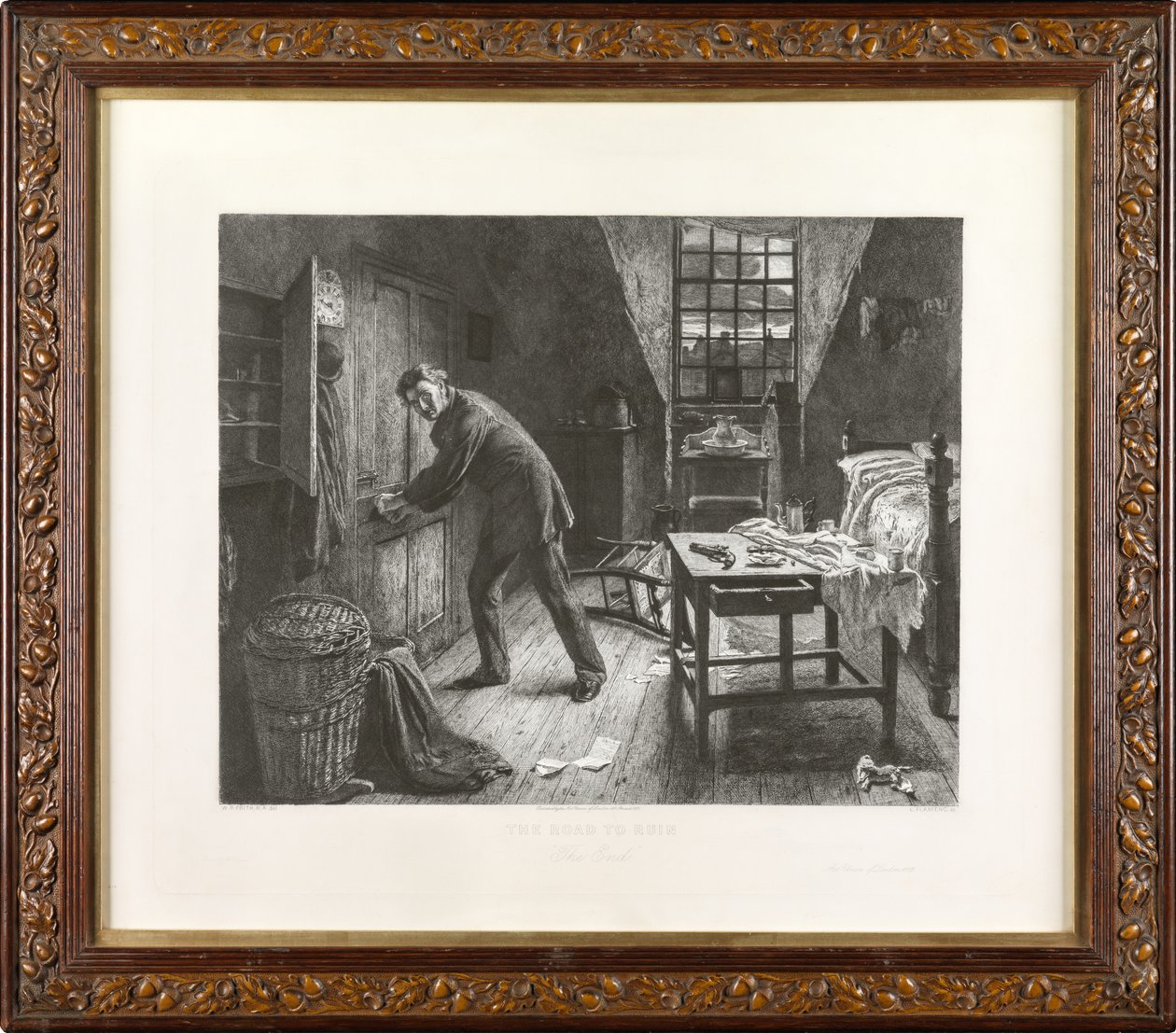 Der Weg zum Ruin: Das Ende von Leopold Flameng