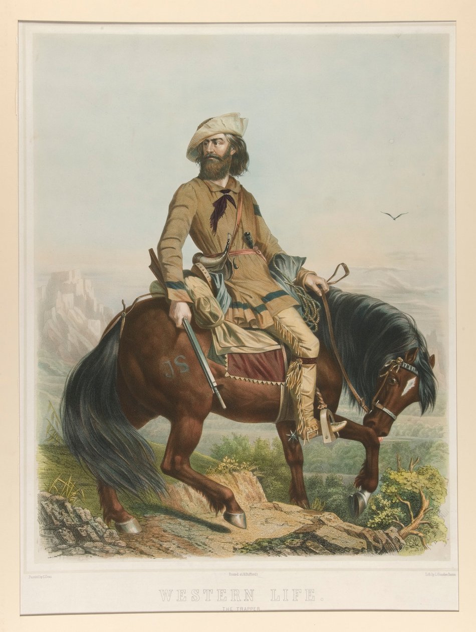 Das Leben im Westen, Der Fallensteller von Leopold Grozelier