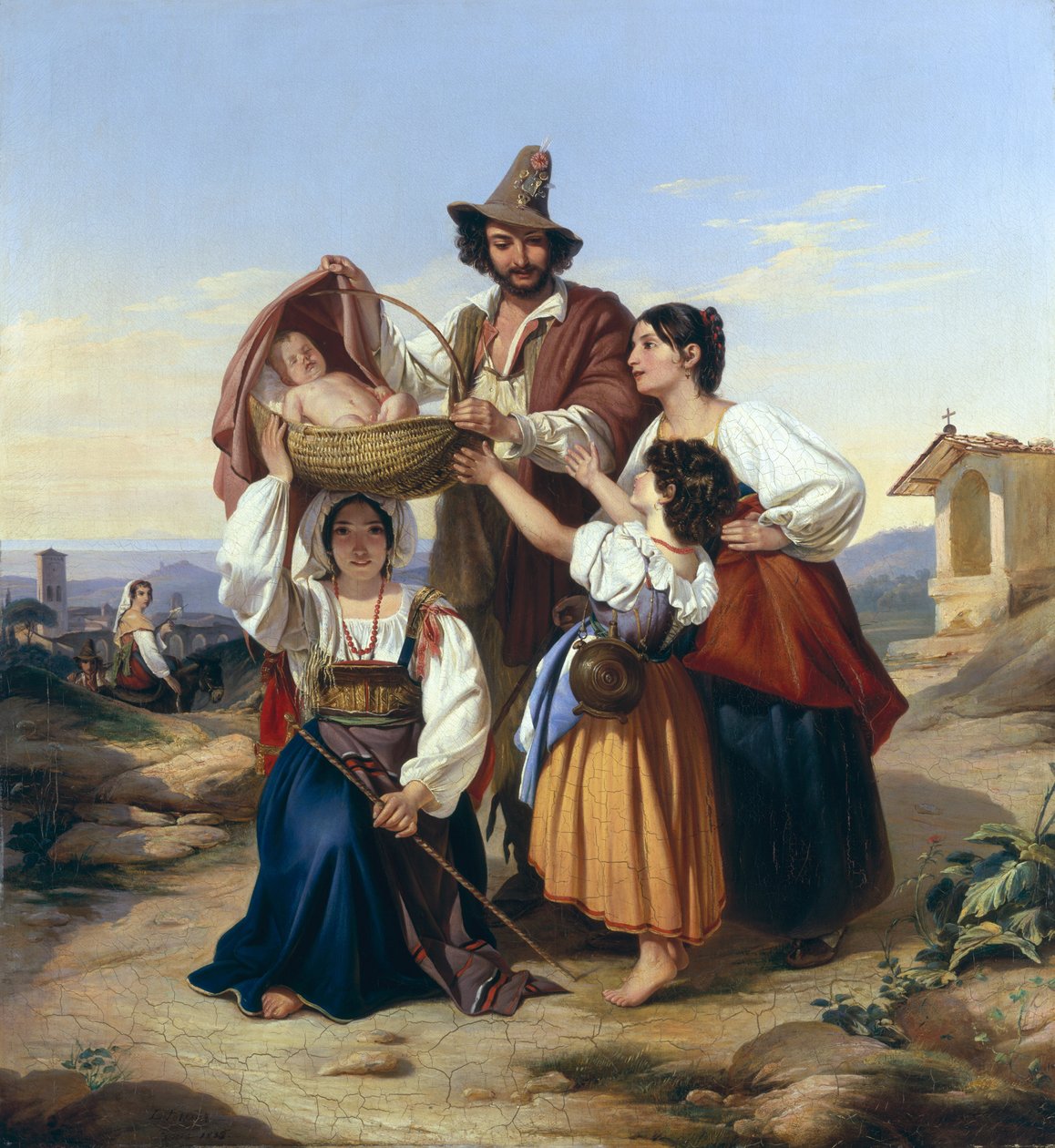 Italienischer Hirte, 1835 von Leopold Pollak