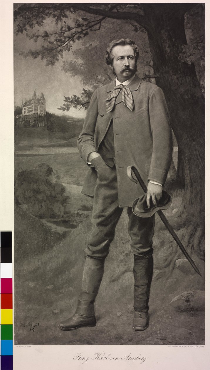 Prinz Karl von Arenberg von Leopold Stephan (after) Horovitz
