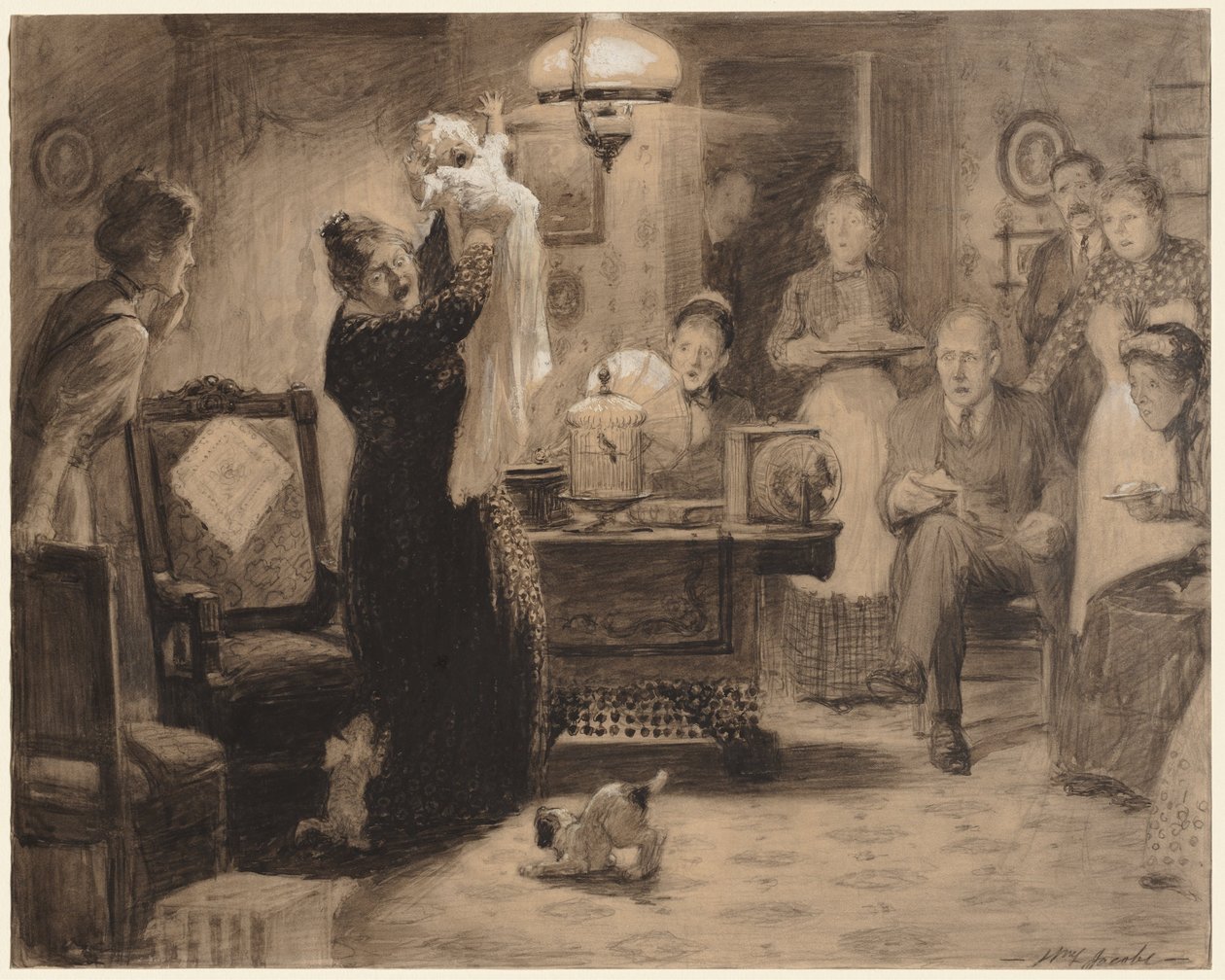 Skizze zur Illustration 