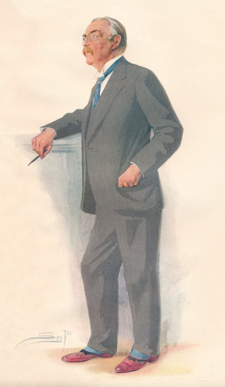 Sir Edmund Gosse von Leslie Matthew Ward