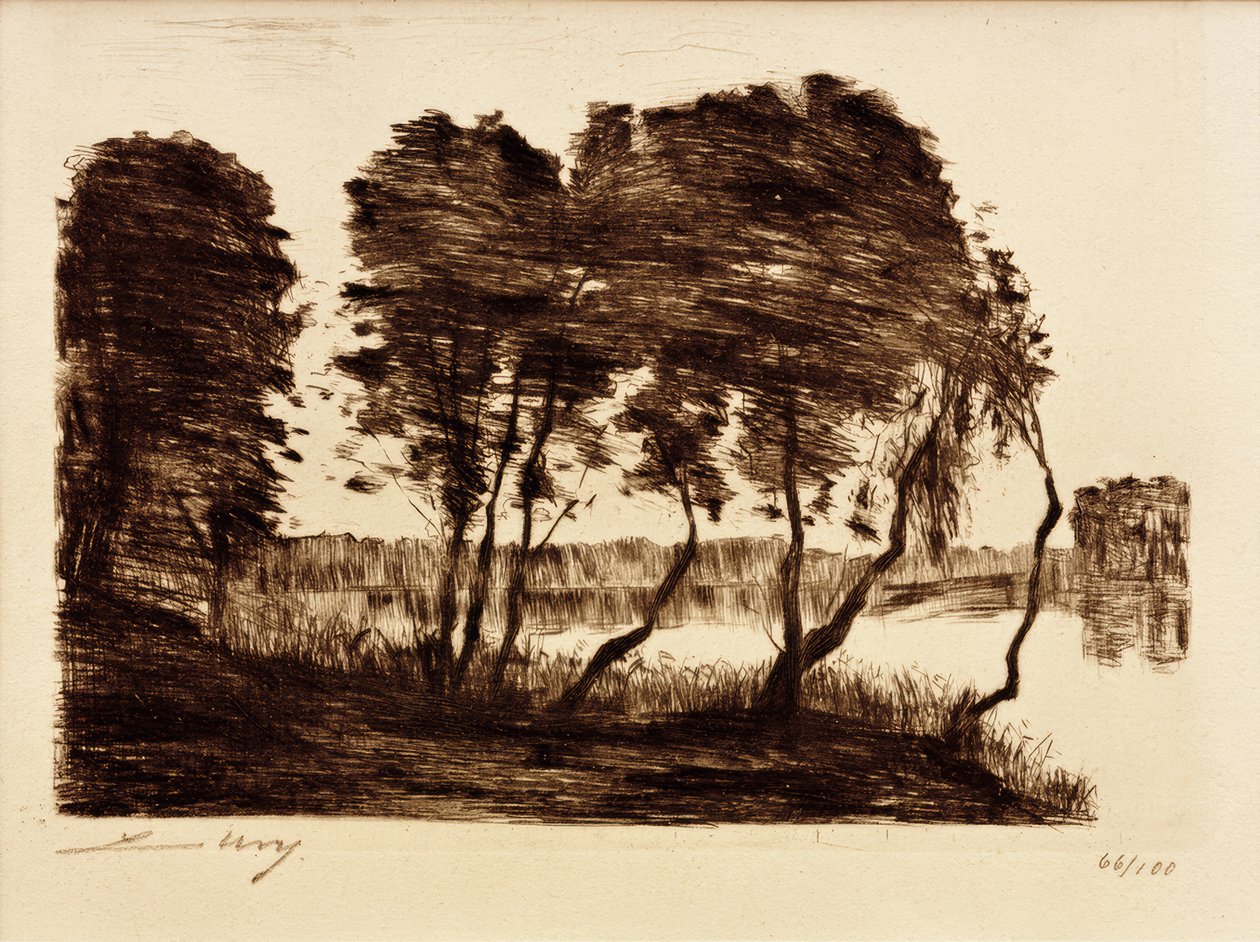 Schlachtensee I von Lesser Ury