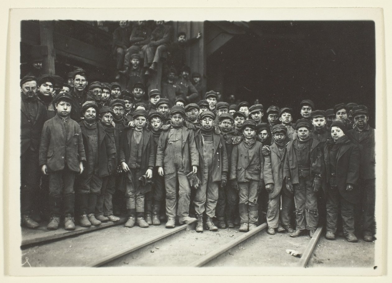 Brecherjungen von Lewis Wickes Hine
