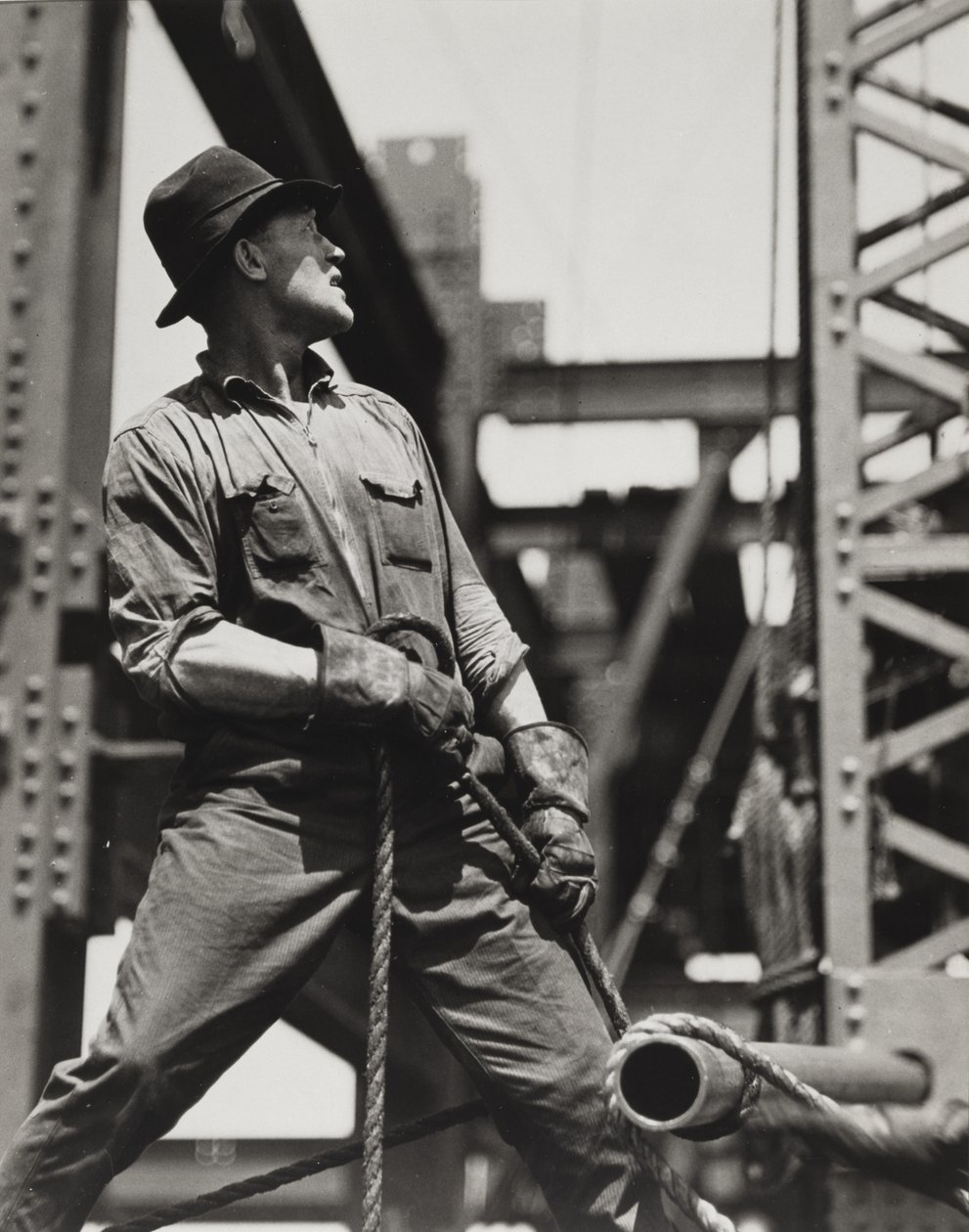 Derrick-Mann von Lewis Wickes Hine