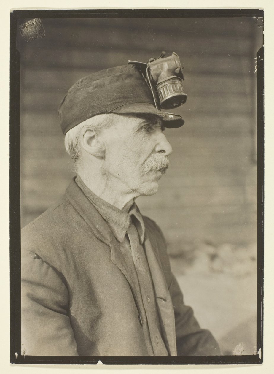 Englischer Kohlenarbeiter von Lewis Wickes Hine
