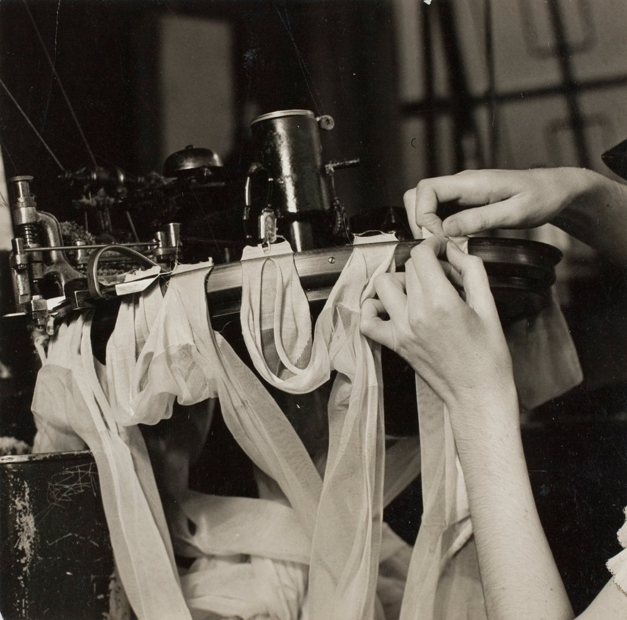 Strumpfarbeiter von Lewis Wickes Hine