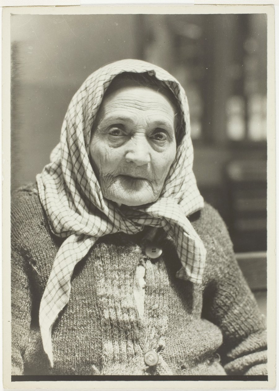 Jüdische Großmutter, Ellis Island von Lewis Wickes Hine