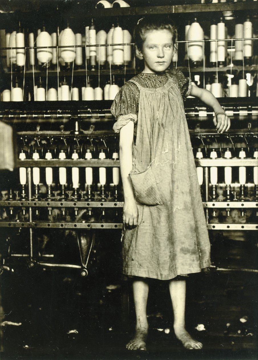 Spinnerin von Lewis Wickes Hine