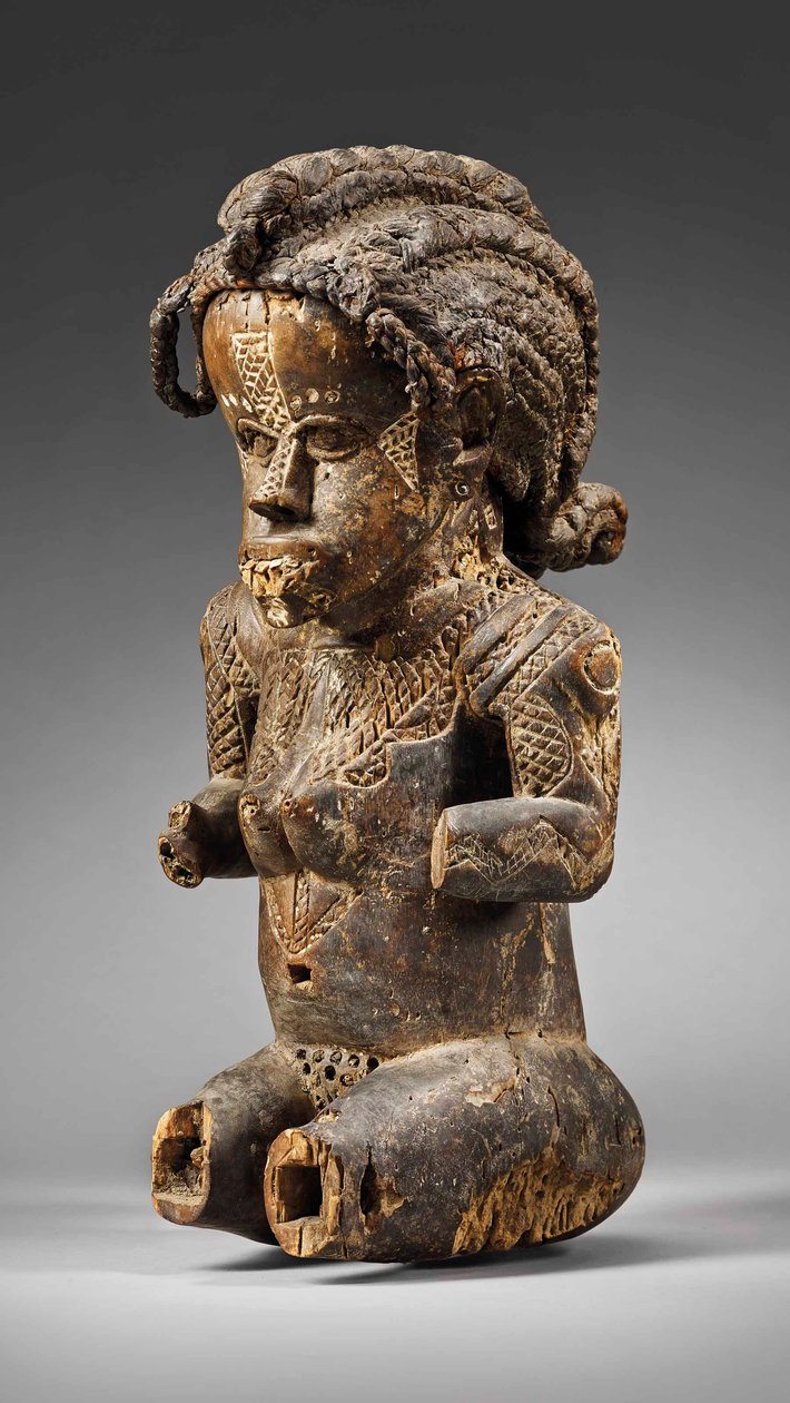 Die Durand-Dessert Bassa Figur von Liberian Liberian