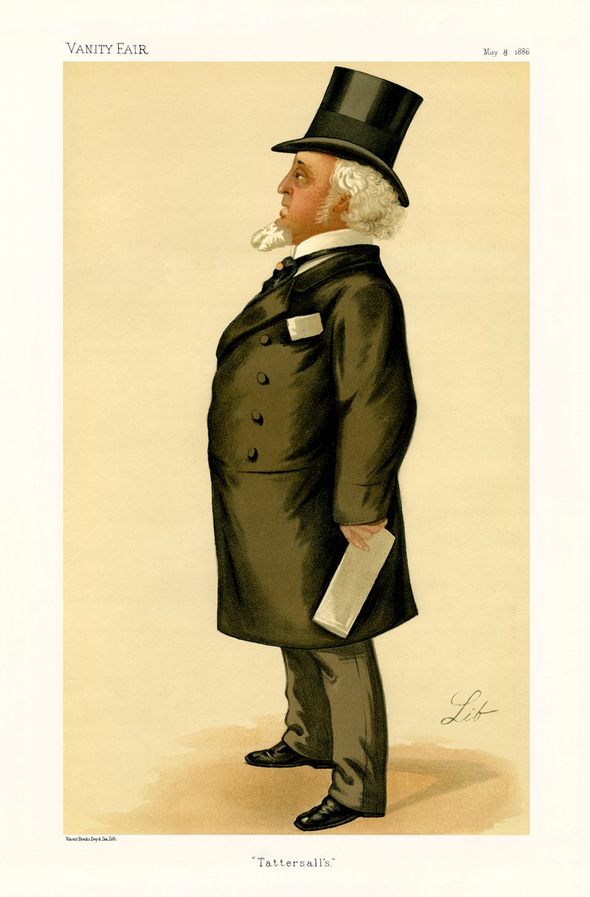 Edmund Tattersall - Porträt stehend von Liborio Prosperi