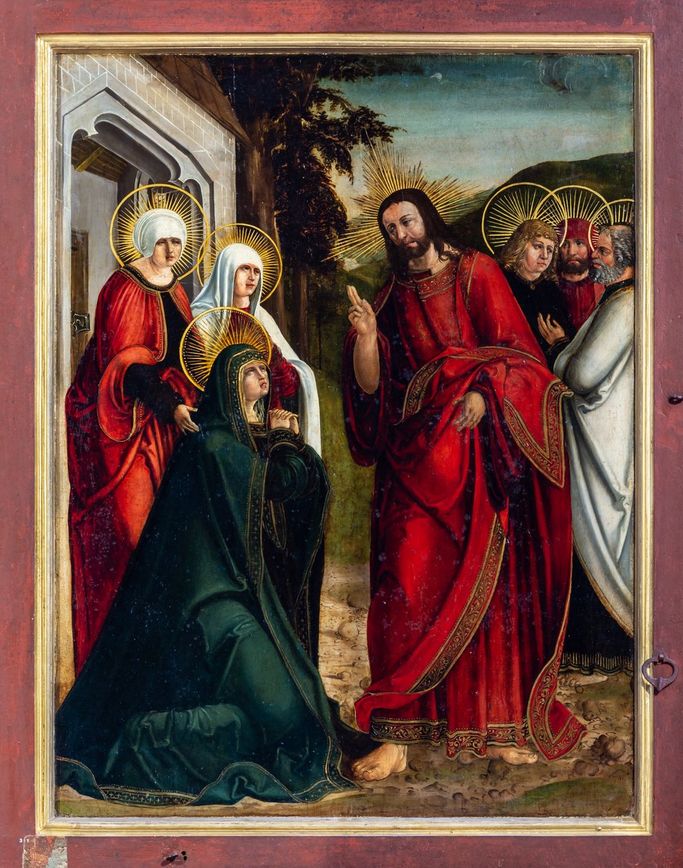 Christus nimmt Abschied von seiner Mutter von Lienhart Astl