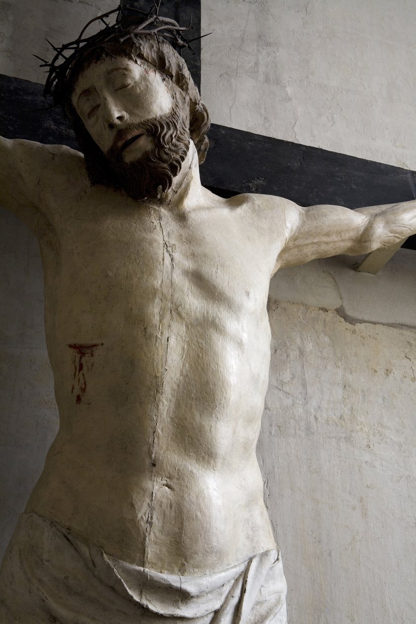 Christus am Kreuz (Detail) von Ligier Richier