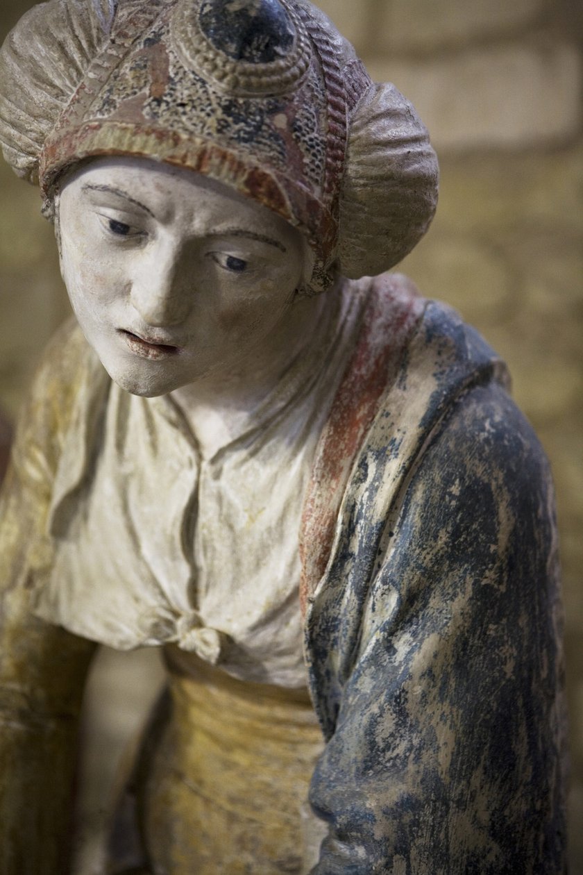 Heilige Frau mit Haube von Ligier Richier