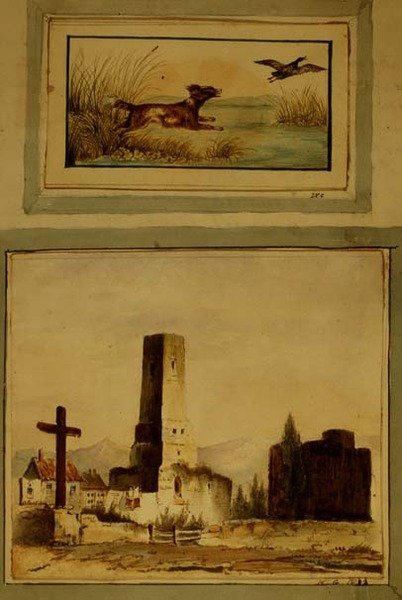 Das Denkmal und Entenflug von Lili Cartwright
