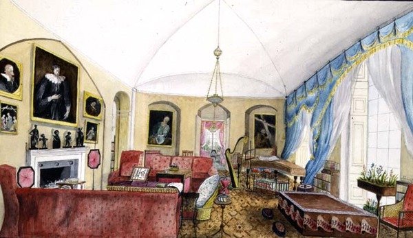 Der Salon, Aynhoe von Lili Cartwright