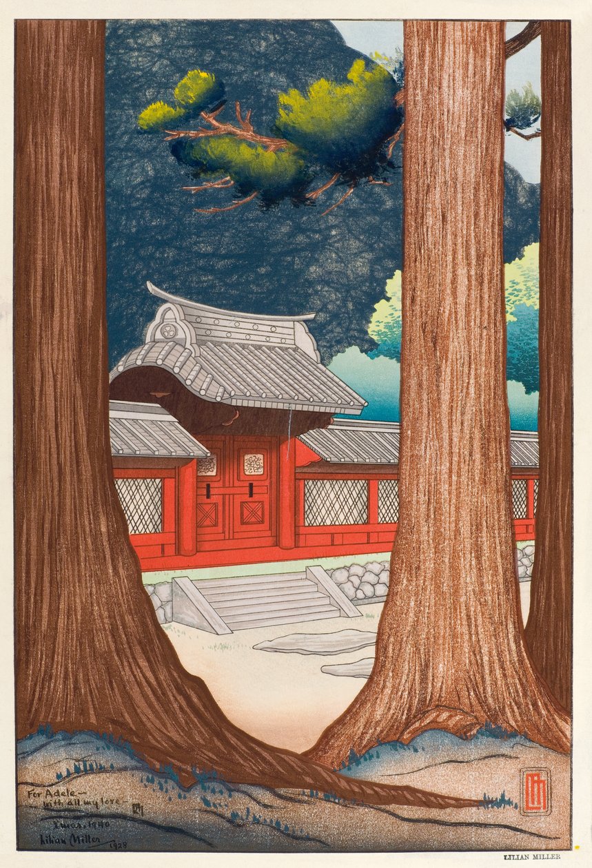Nikko Tor, 1928 von Lilian May Miller