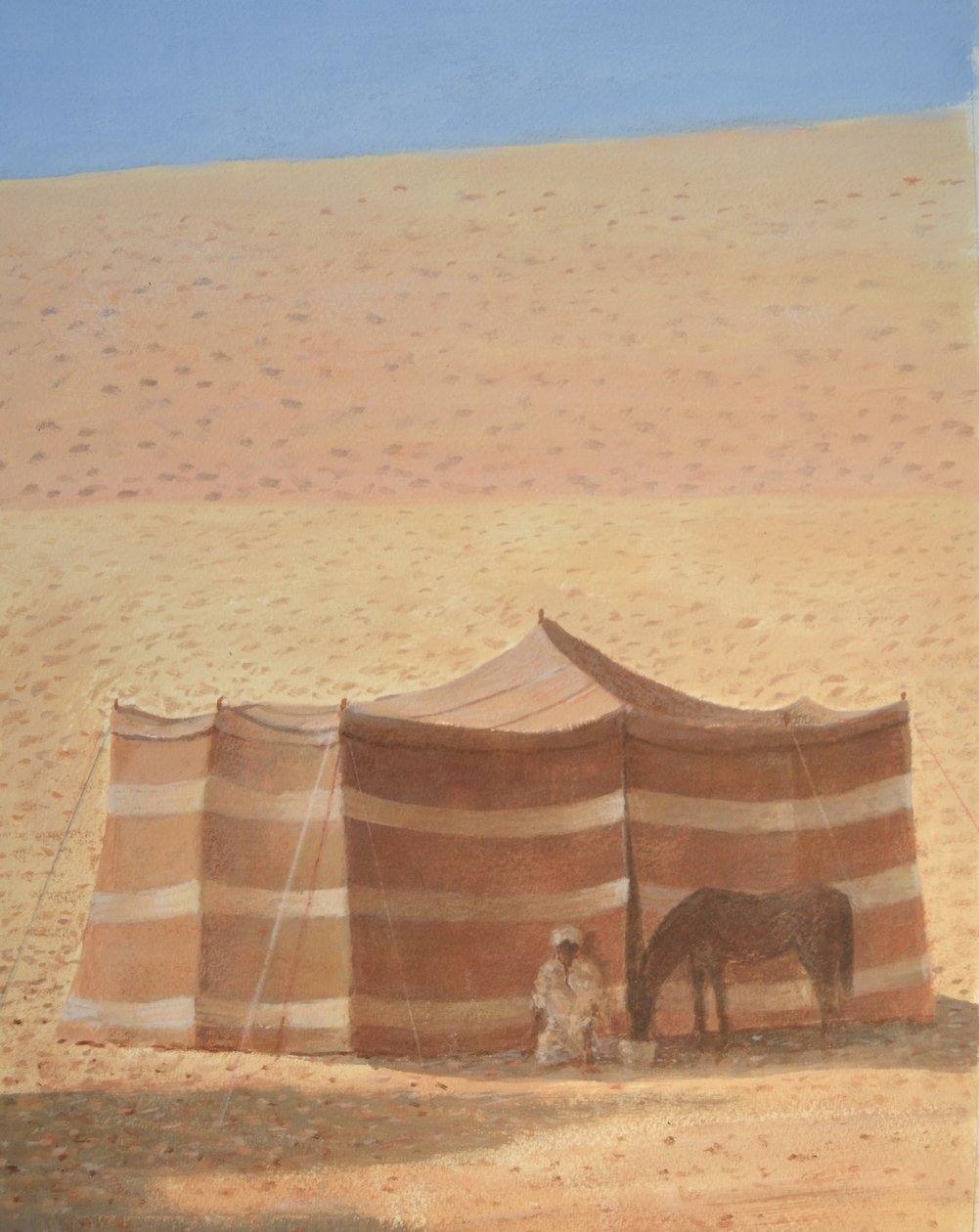 Wüstenzelt Rajasthan von Lincoln Seligman