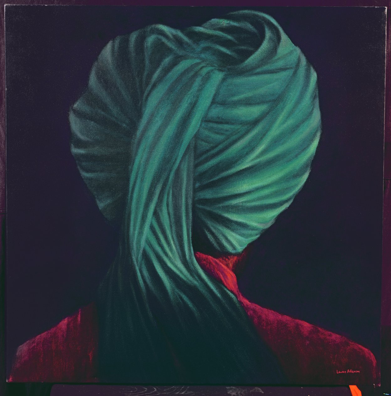 Grüner Turban von Lincoln Seligman