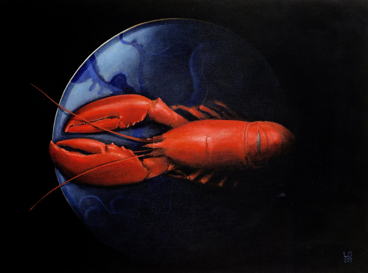 Hummer auf Tiffany-Teller von Lincoln Seligman