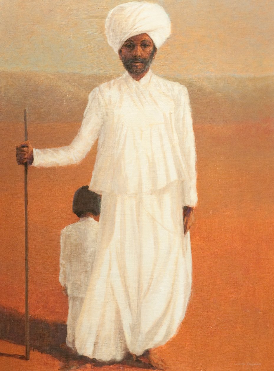Mann und Kind II, 2010 von Lincoln Seligman