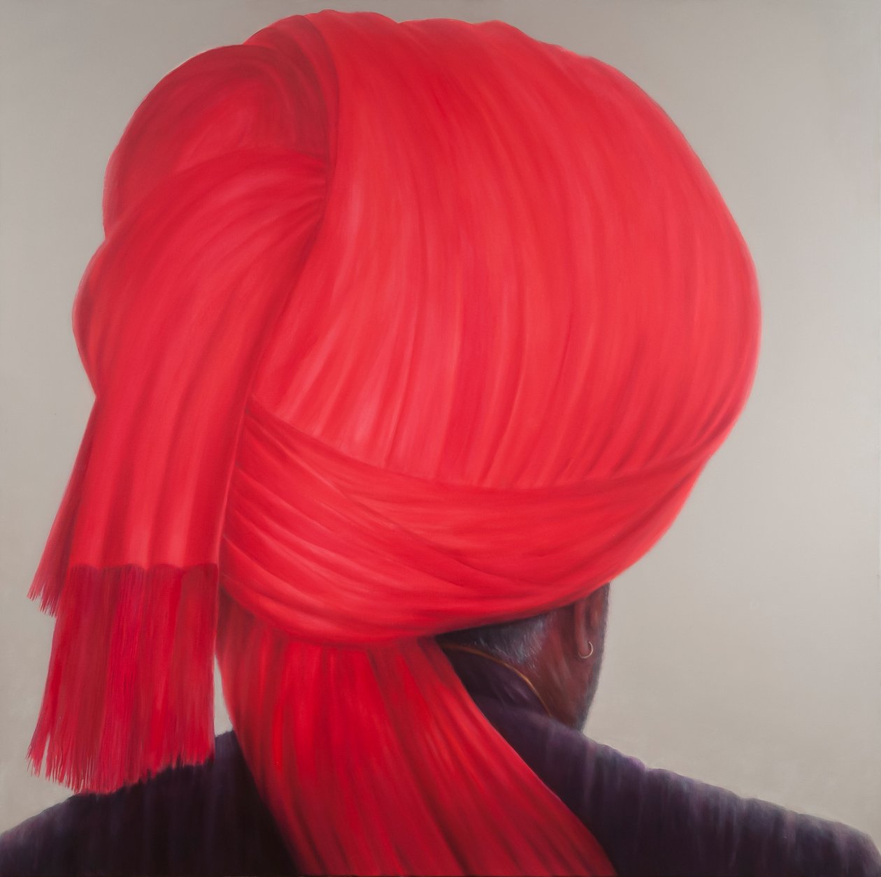 Roter Turban, 2012 von Lincoln Seligman
