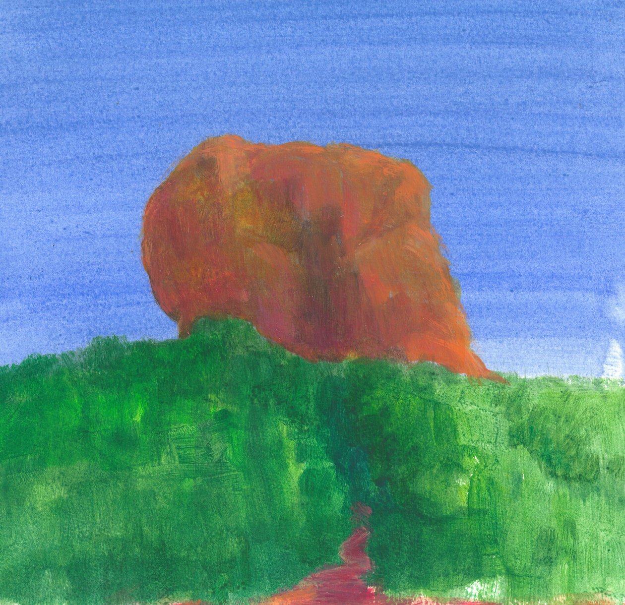 Sigiriya-Felsen von Lincoln Seligman