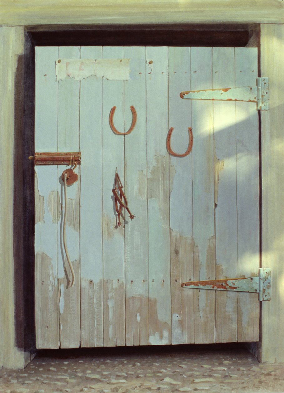 Stalltür, 1990 von Lincoln Seligman