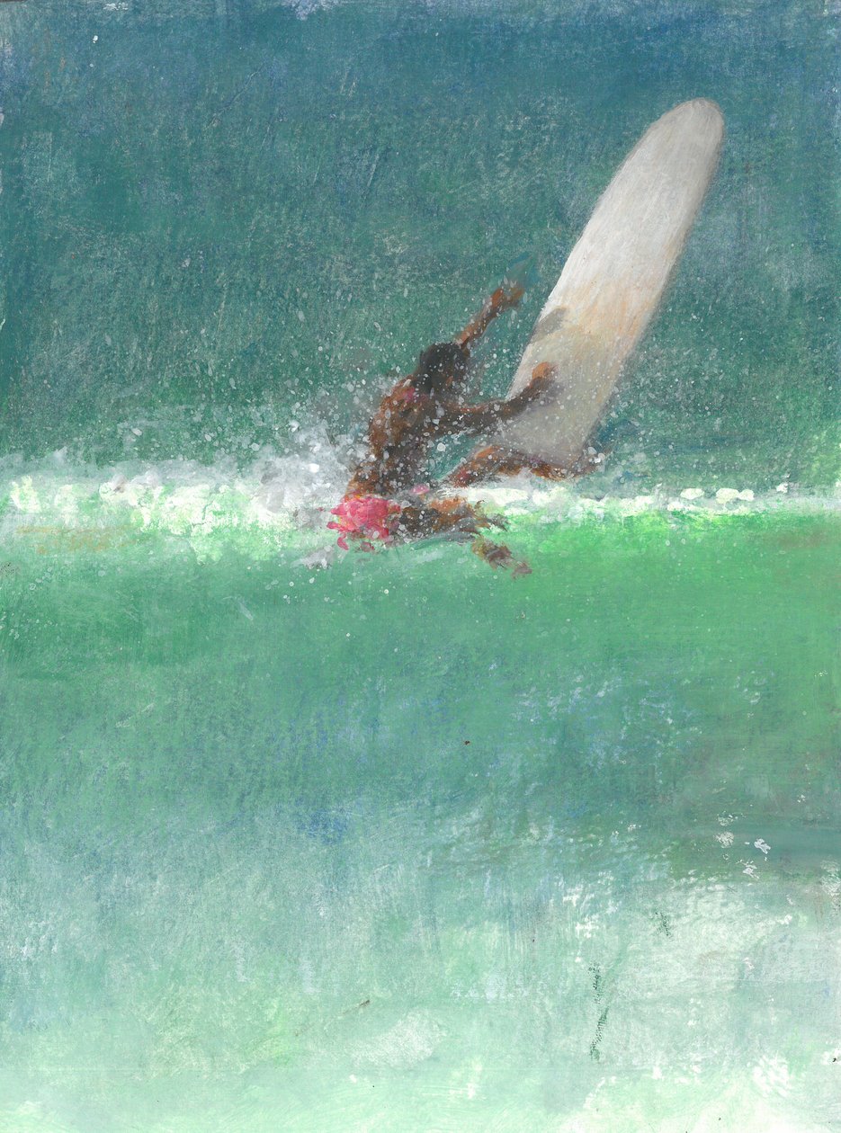 Surfen 1, Sri Lanka, 2015 von Lincoln Seligman