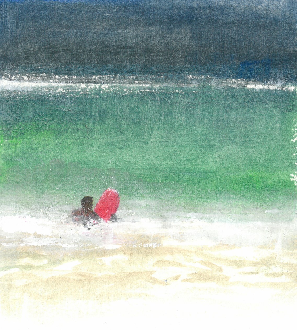 Surfen 2, Sri Lanka, 2015 von Lincoln Seligman