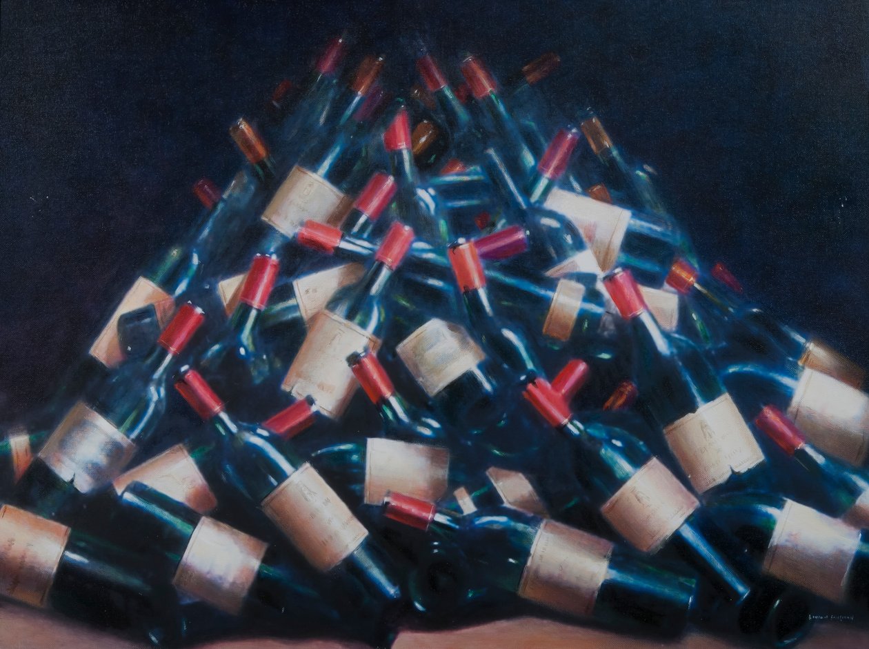 Wein verkostet, 2012 von Lincoln Seligman
