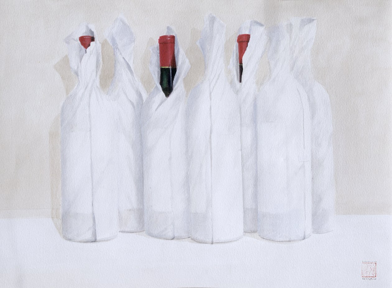 Verpackte Flaschen 3, 2003 von Lincoln Seligman
