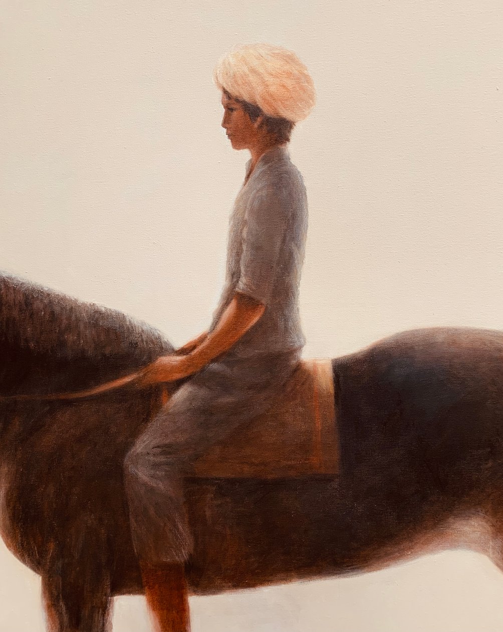 Junge und Pferd von Lincoln Seligman