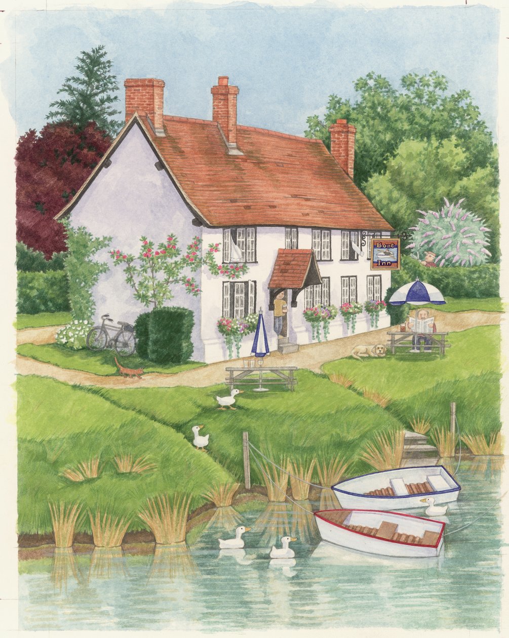 Das Boot Inn, 2003 von Linda Benton