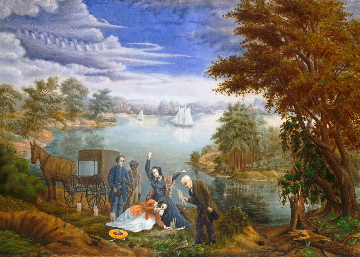 Das Begräbnis, ca. 1890 von Linton Park