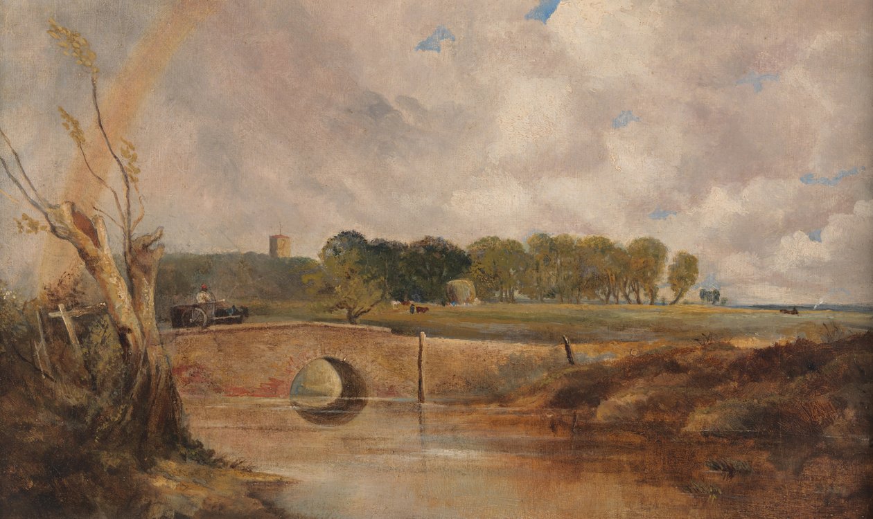 Ein Regenbogen von Lionel Constable