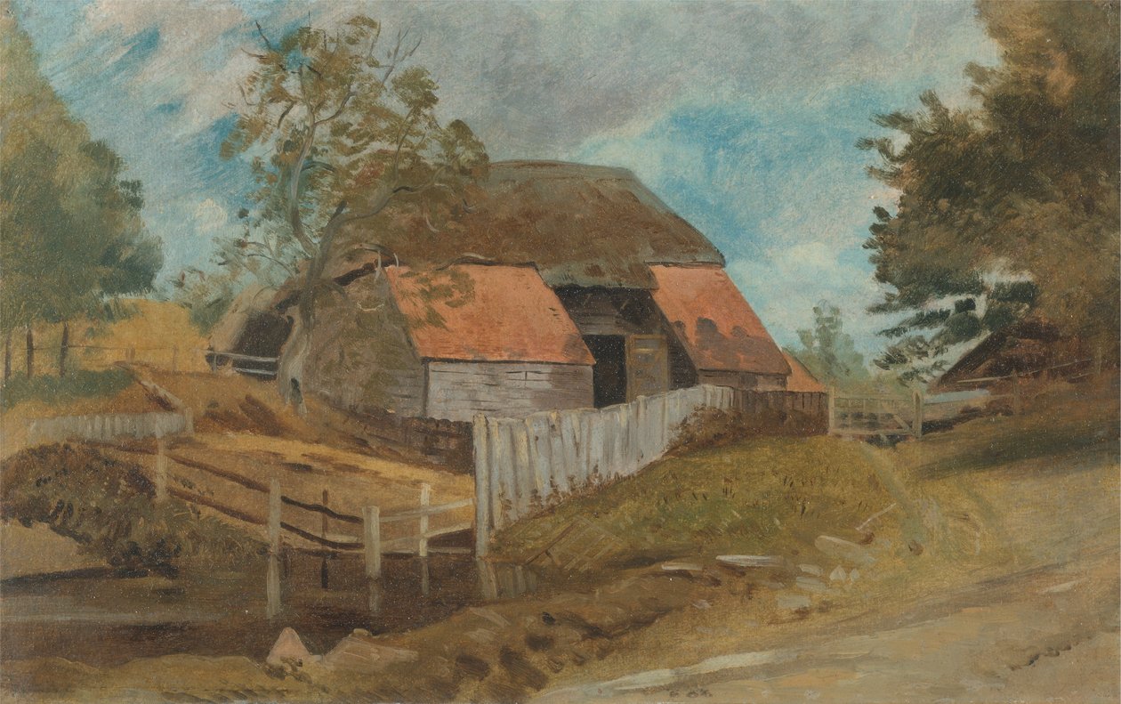 Alte Scheune von Lionel Constable