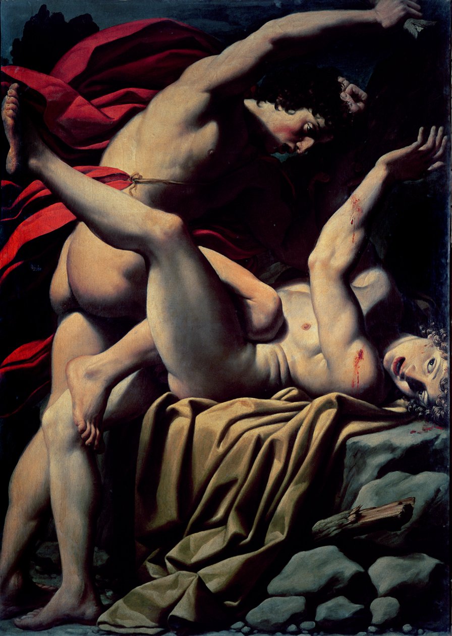 Der Tod Abels von Lionello Spada