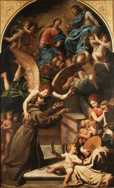 Die Ekstase des heiligen Franziskus von Lionello Spada
