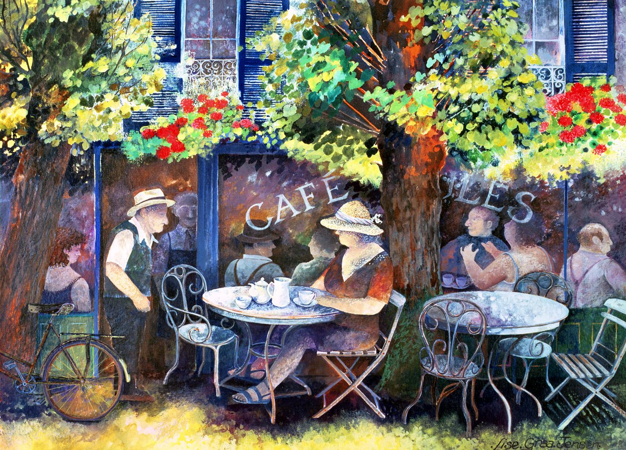 Cafe Jules, 1994 von Lisa Graa Jensen
