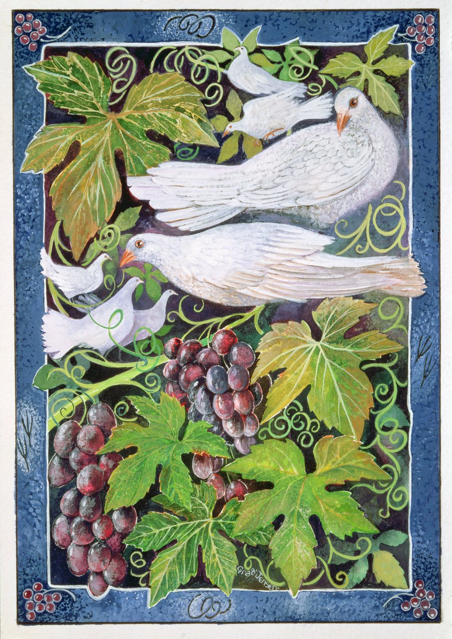 Tauben, 1996 von Lisa Graa Jensen