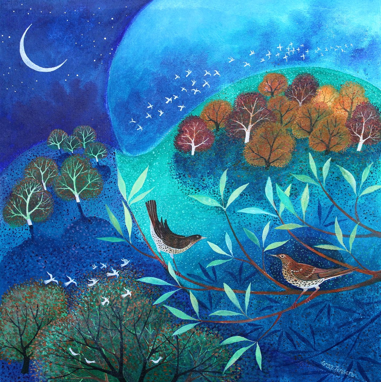 Licht und Dunkel, 2023 von Lisa Graa Jensen