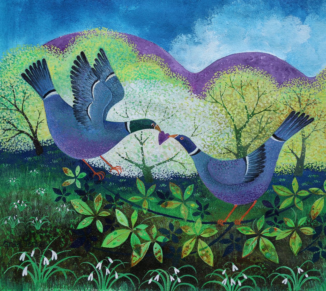 Liebesvögel von Lisa Graa Jensen