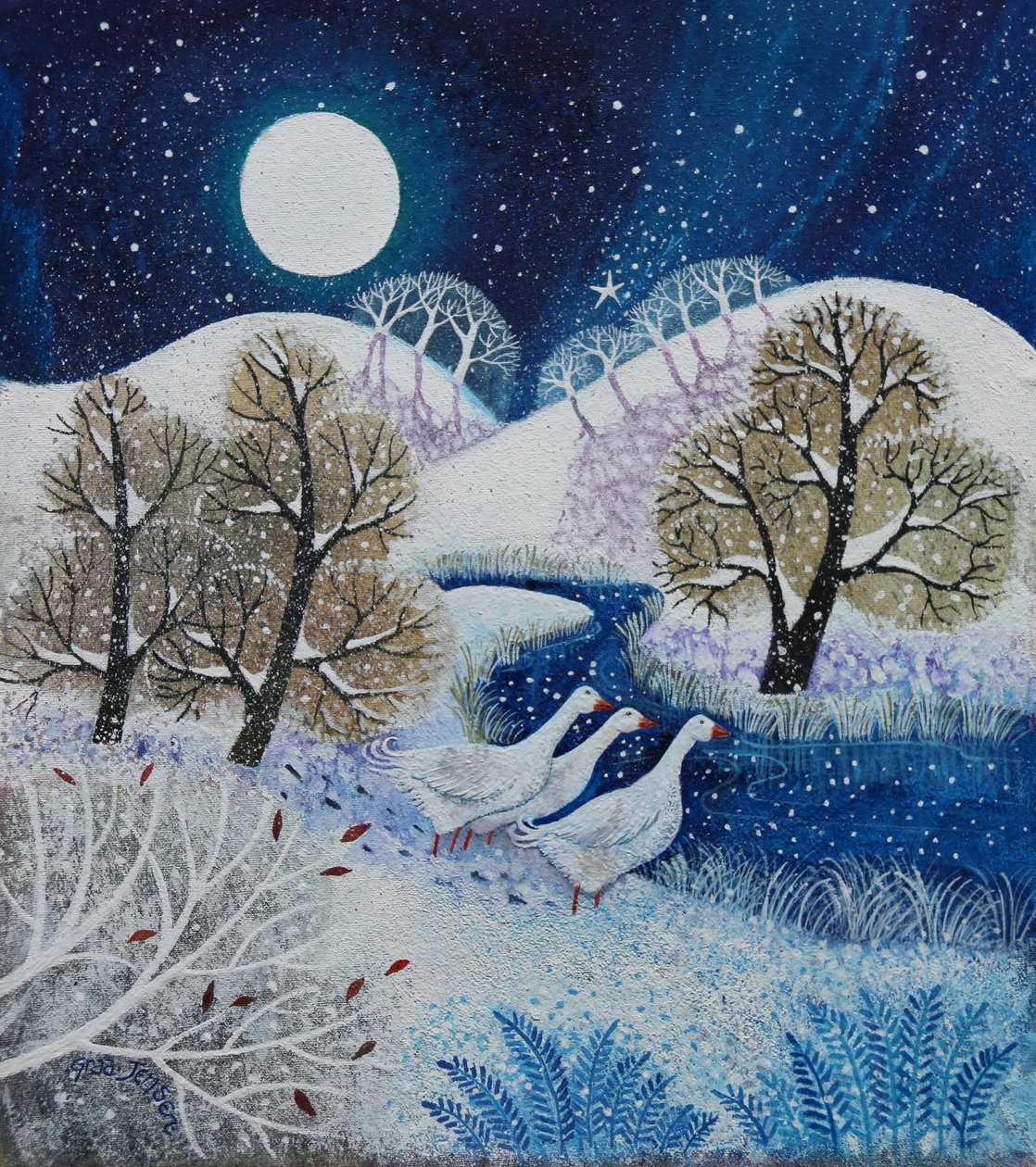 Schneestille, 2021 von Lisa Graa Jensen