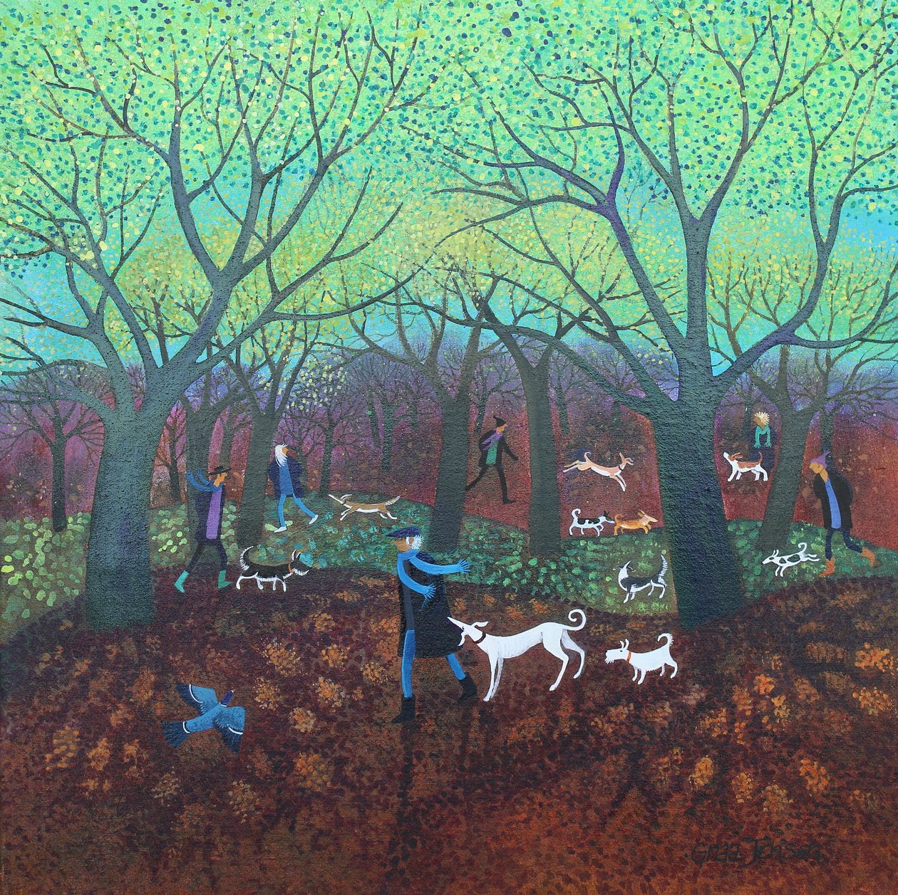 Frühlingsspaziergang, 2024 von Lisa Graa Jensen
