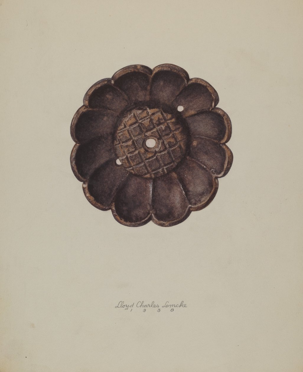 Rosette, 1938 von Lloyd Charles Lemcke