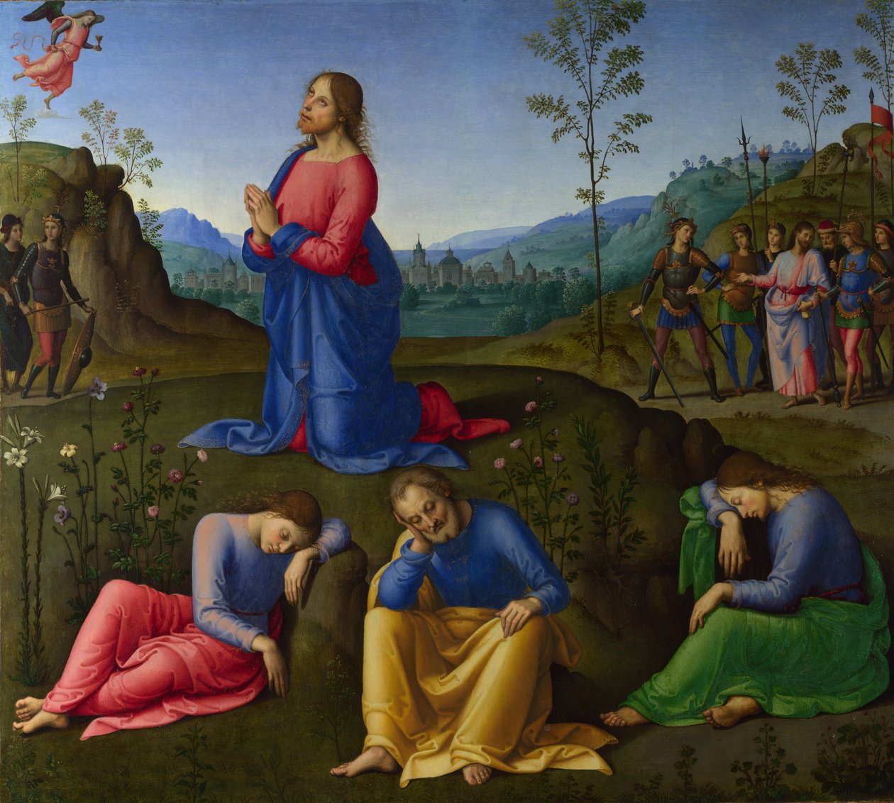 Die Agonie im Garten, ca. 1502-1503 von Lo Spagna